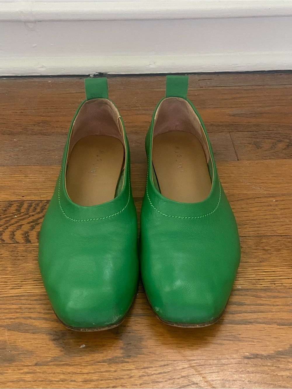 Maguire green glove ballet flats 36 - Picture 2 of 7